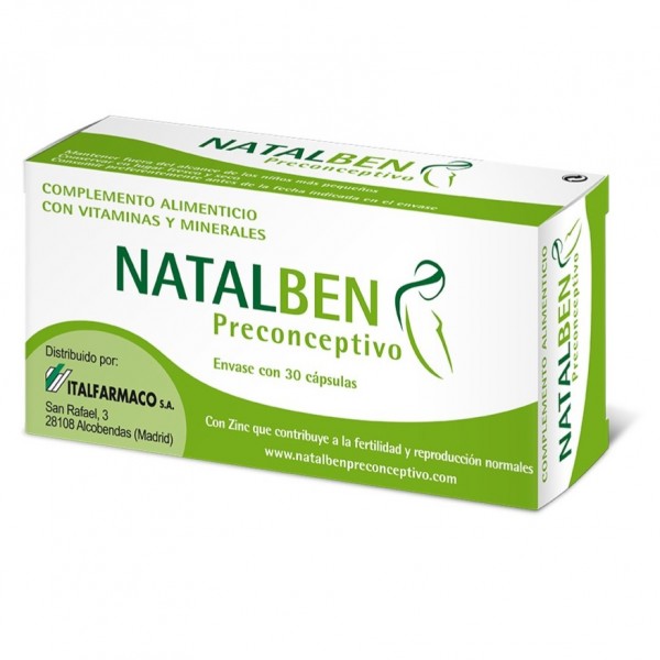 Natalben Preconceptivo 30 Capsulas