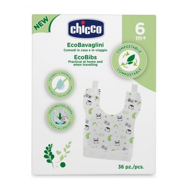 Chicco Babero Monouso Eco 36 Uds