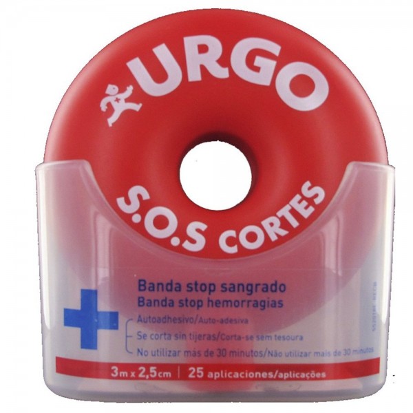 Urgo Sos Cortes Banda Adhesiv 3M X 2,5cm