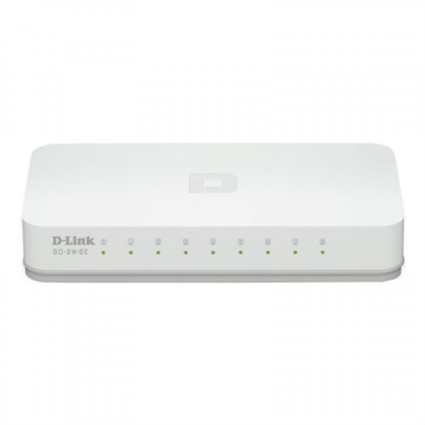 D-link go-sw-8e switch 8x10/100mbps mini