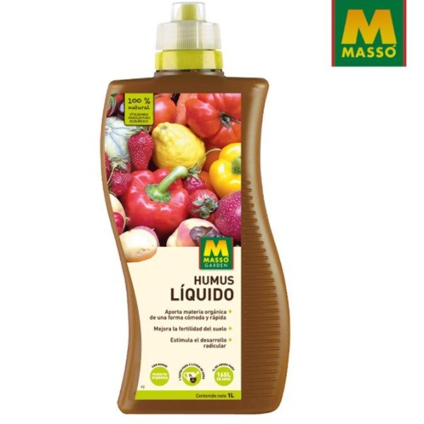 Abono humus liquido 1 l (pack 2 unidades)