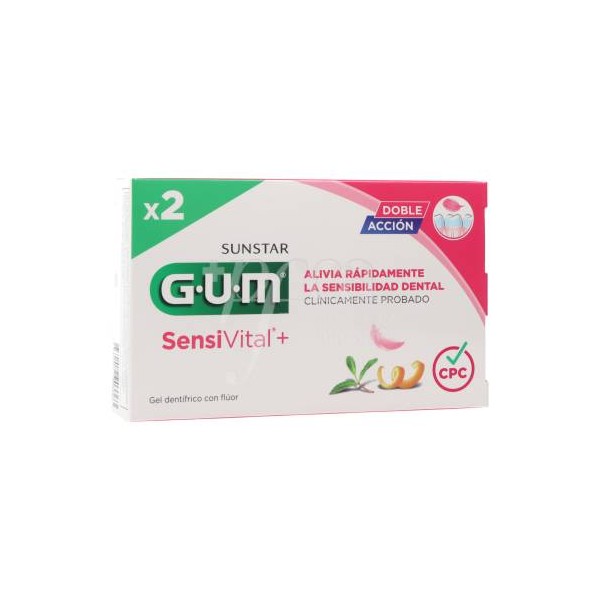 GUM Sensivital Pasta Dental 2x75 ml Promo