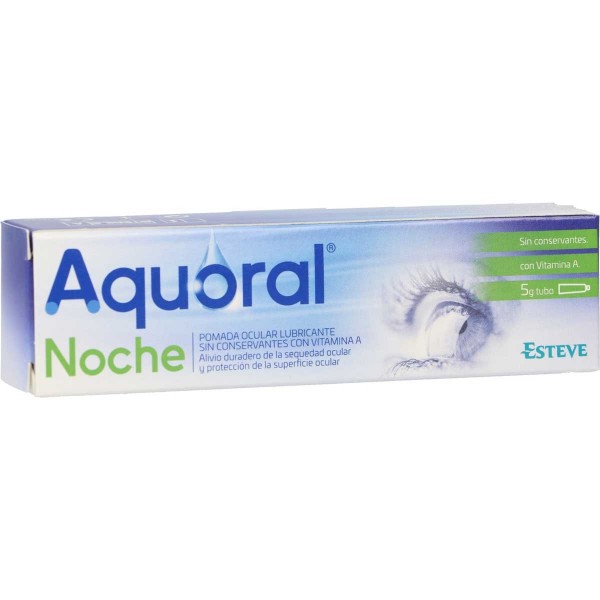 Aquoral Noche Pomada Ocular Lubricante 5 g