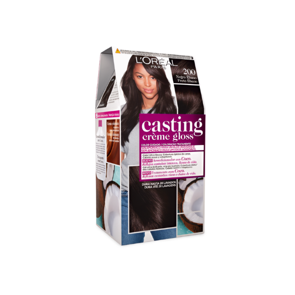 L´Oreal Casting Crème Gloss tinte Nº200 Negro Ebano