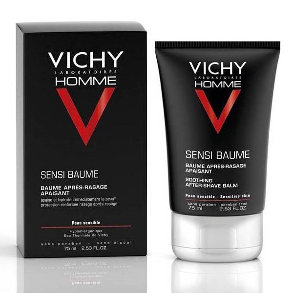 Vichy Homme Bálsamo After Shave Piel Sensible 75