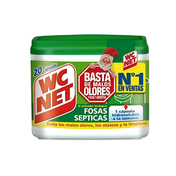 WC Net Fosa séptica 20 cápsulas
