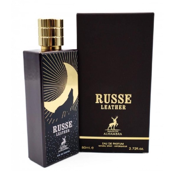 Maison alhambra russe leather eau de parfum 80ml vaporizador