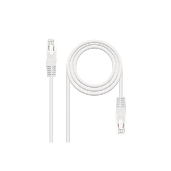 Nanocable latiguillo categoria 6 utp 3 m blanco