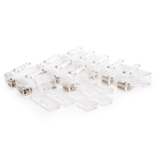 Nanocable conector rj45 categoria 6 utp 100 und.