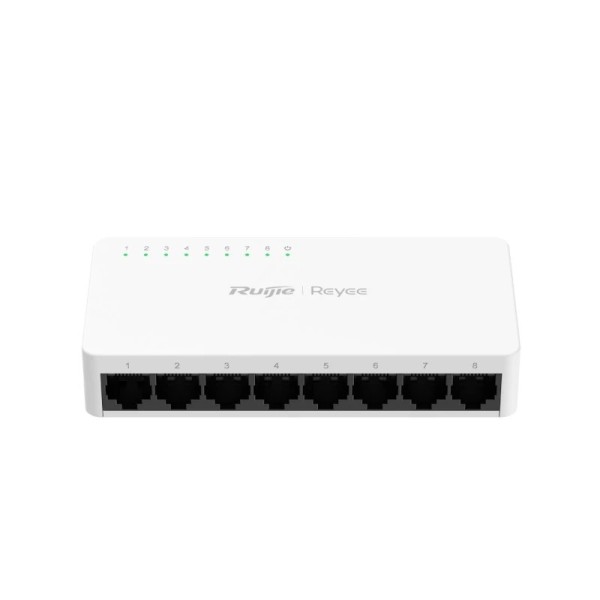 Reyee rg-es08f switch 8x10/100 rj45 plastic