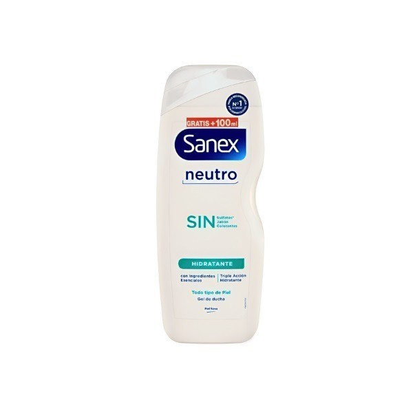 Sanex gel neutro 600+100ml GRATIS