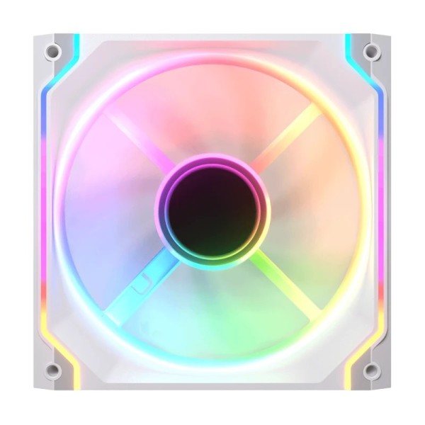 Cougar ventilador sc140fw argb white