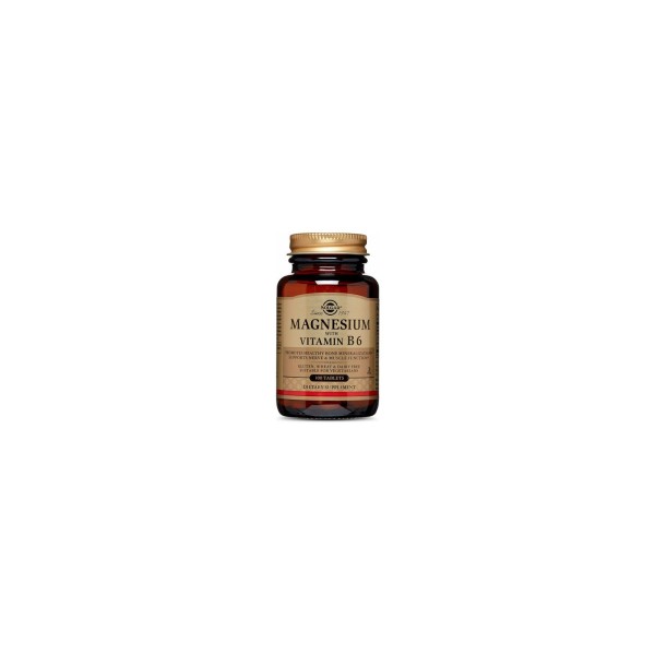 Solgar Magnesium con Vitamina B6 100 Comprimidos
