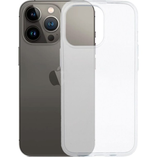 Jc funda trasera de silicona transparente / apple iphone 13 pro