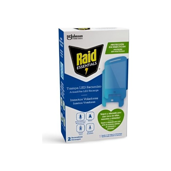 Raid essentials trampa led 2 recambios