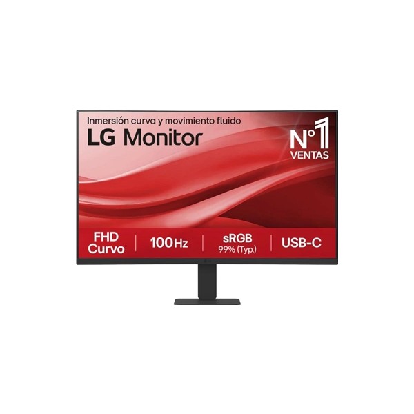 Lg 27u421a-b  monitor 27" fhd 1xhdmi curvo