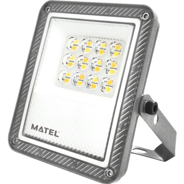 Proyector led plano gris  10w.3cct