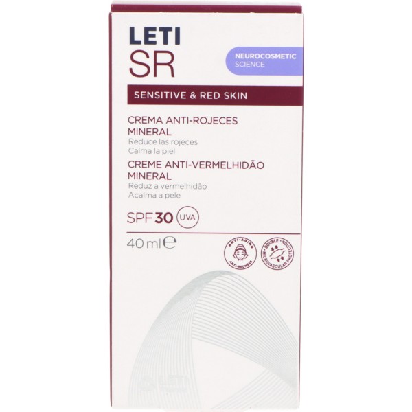 Letisr Crema Anti Rojeces SPF 30 1 Envase 40 ml