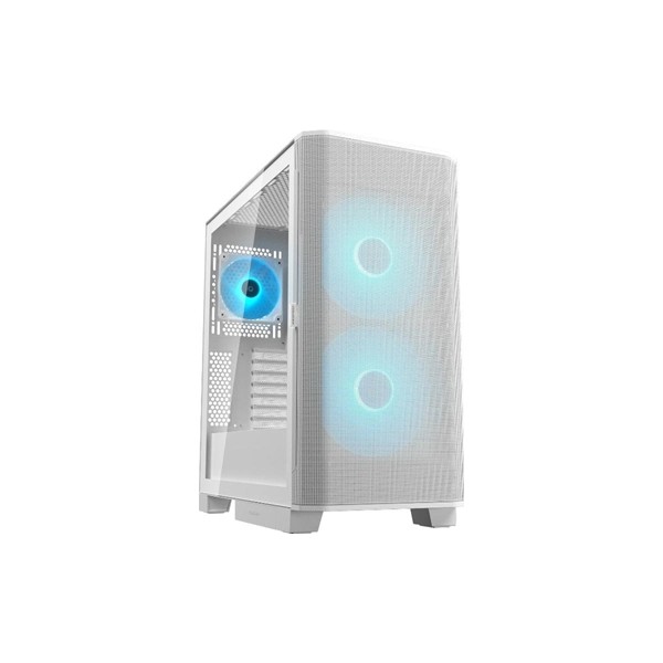 Cougar caja semitorre airface flo rgb white