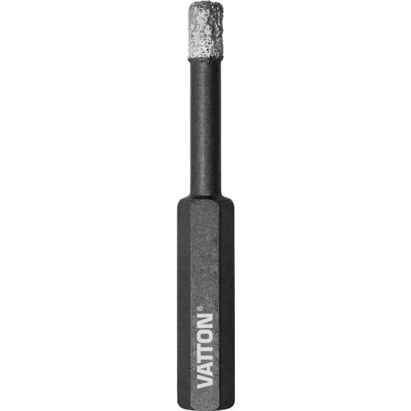 Broca diamante hex. 12mm.