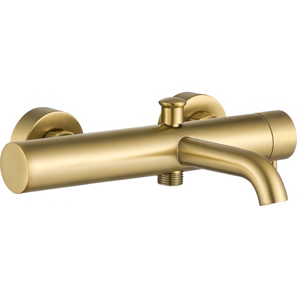 Monomando capri pvd oro bañera