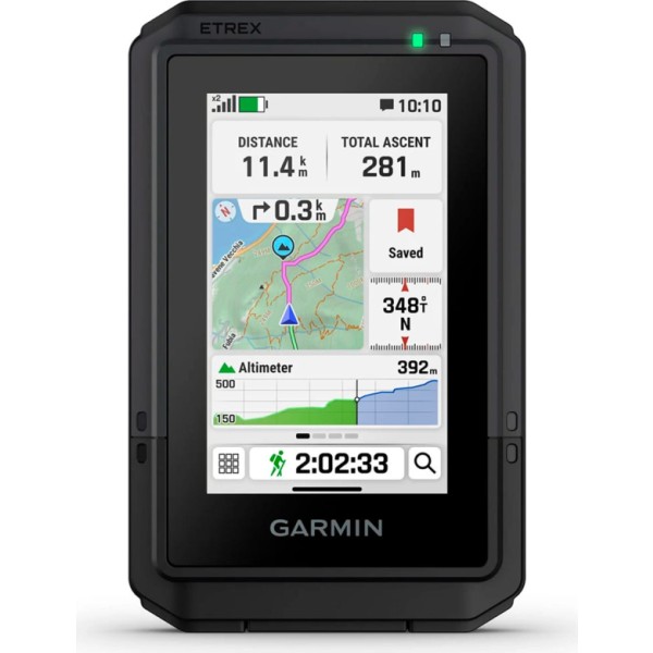 Garmin etrex® touch negro / dispositivo de mano gps con pantalla táctil