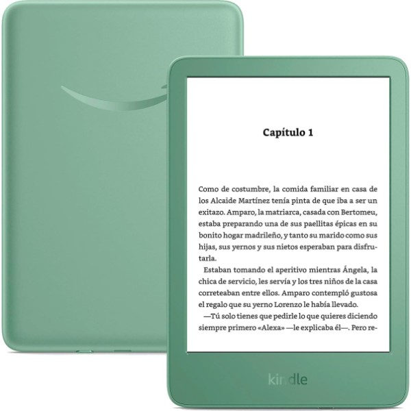 Amazon kindle 16gb (2024) matcha green / lector de libros electrónicos